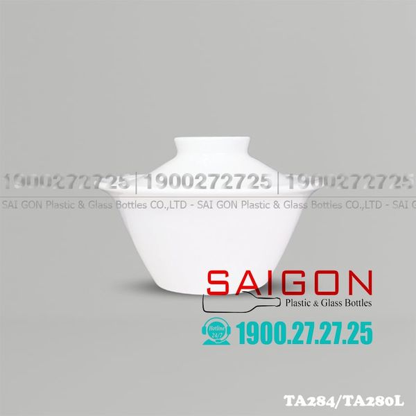 Thố Sứ CK 280ml | CK TA284/TA280L ; Trắng Trơn