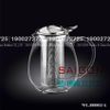 Bình Trà Thủy Tinh Wilmax Thermo Tea Pot 1300ml | WL-888803/A , Thủy Tinh Chịu Nhiệt