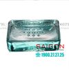 Khay Thủy Tinh Tái Chế Đựng Xà Phòng Vidrios San Miguel JABONERA BAÑO 3cm | VSM V5206 , Nhập Khẩu Tây Ban Nha