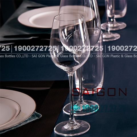 Ly thủy tinh Pha Lê IDELITA Rhine Charm Whitle wine Crystal glasses 320ml | IDELITA 99RL32