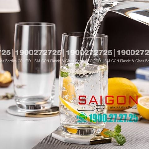 Ly thủy tinh Pha Lê IDELITA Rhine Charm Long drink Crystal glasses 380ml | IDELITA 99LD38