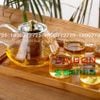 Bình Thủy Tinh Chịu Nhiệt Delisoga Borosilicate Glass Pitcher 1000ml Nắp Inox | DELI GPH21 , Thủy Tinh Cao Cấp