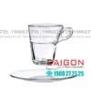 Bộ Tách Thủy Tinh Cường Lực Duralex Caprice Espresso Mug Glass 90ml | DURALEX D4026A/D4028A , Nhập Khẩu Pháp