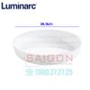 Khay Nướng Thủy Tinh Luminarc Smart Cuisine Trianon Tròn 26cm | Luminarc P4021 ; Thủy Tinh Chịu nhiệt Cao cấp , Nhập Khẩu Pháp