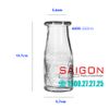 Lọ Thủy Tinh Libbey Heritage Bottle 222ml | Libbey 70355, Nhập Khẩu USA