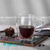 Ly Thủy Tinh 02 Lớp Delisoga Borosilicate Espresso Milk Double Wall Glass Cup 350ml | Deli GPZB212-350 , Thủy Tinh Cao Cấp