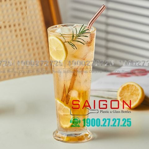 Ly Thủy Tinh Sọc INS Gibraltar Beverage 370ml | INS.82192 , Thủy Tinh Cao Cấp