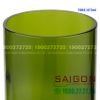 Ly Thủy Tinh Libbey Bottle Base Tumbler Green 473ml | Libbey 97284 , Nhập Khẩu USA