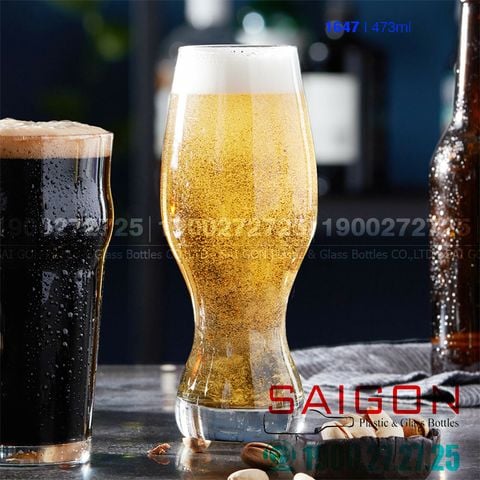 Ly Thủy Tinh Libbey Craft Beer GLass 473ml | LIBBEY 1647 , Thủy Tinh Cao Cấp