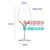Ly Thủy Tinh Libbey Prism 24 Oz Wine 710ml | Libbey 9326 , Nhập Khẩu USA