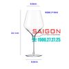 Ly Thủy Tinh Libbey Prism 24 Oz Wine 710ml | Libbey 9326 , Nhập Khẩu USA