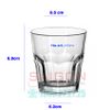 Ly Thủy Tinh Centra Rock Glass 270ml | Nhập Khẩu Indo