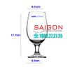 Ly Thủy Tinh Pasabahce Maldive Goblet 370ml | Pasabahce 44995 , Nhập Khẩu Thổ nhĩ Kỳ