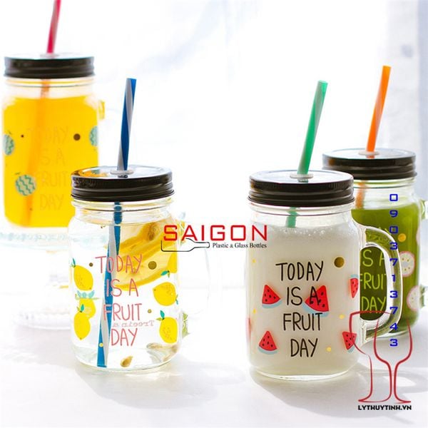Ly Quai Hình Trái Cây 480ml