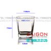Ly Thủy Tinh Vuông Ocean Plaza Rock 195ml | Ocean B11007 , Thủy Tinh Nhập Khẩu Thái Lan