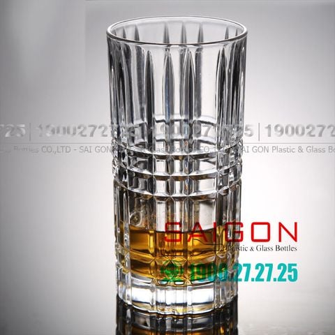 Ly Thủy Tinh Hongli Traze Beverage Glass 400ml | HONGLI 814D , Thủy Tinh Cao Cấp