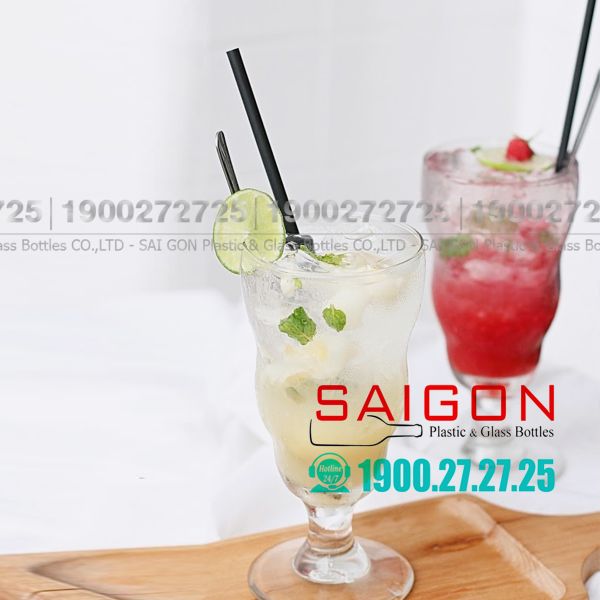 Ly Thủy Tinh King Dealay Gorvernor Clintony soda glass 450ml | JX3722 , Thủy Tinh Cao Cấp