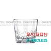 Ly Thủy Tinh Ocean Matter Flow Double Rock Glass 355ml | P04262 , Nhập Khẩu Thái Lan