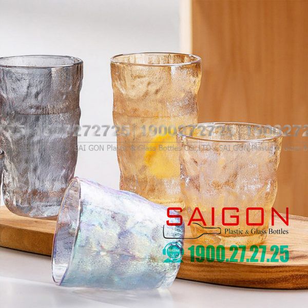 Ly Thủy Tinh Deli Soda Lime Amber Tumber Glass 305ml | DELI KB047-2HA, Thủy Tinh Cao Cấp
