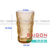 Ly Thủy Tinh Deli Soda Lime Amber Tumber Glass 305ml | DELI KB047-2HA, Thủy Tinh Cao Cấp