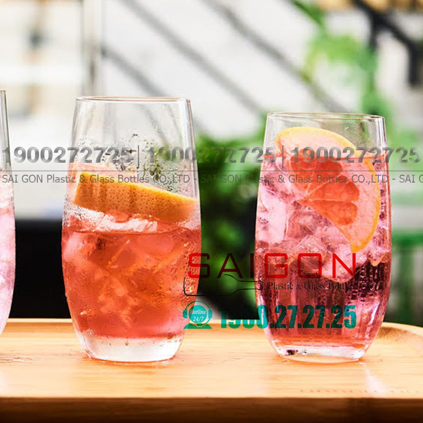 Ly thủy tinh Pha Lê DELITA Ivory Long Drink Crystal glasses 520ml ly Thủy Tinh Nhập Khẩu