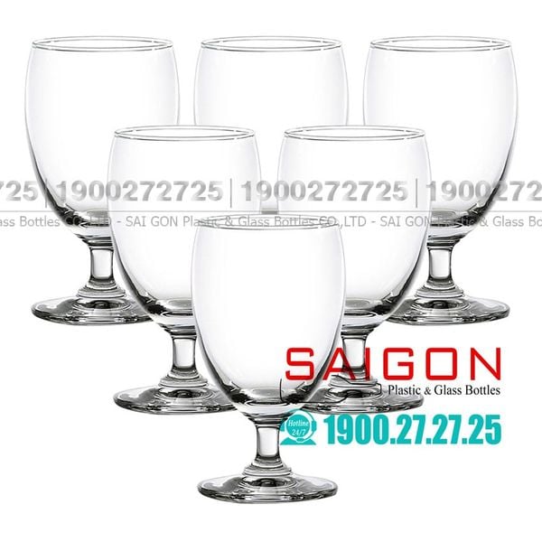 Ly Thủy Tinh Ocean Classic Goblet 350ml | Ocean 1500G12 , Nhập Khẩu Thái Lan
