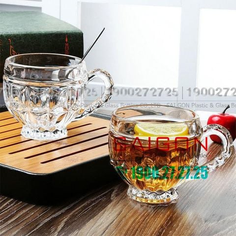 Ly Thủy Tinh Deli Mug Tea 180ml | Deli DSZB231 , Thủy Tinh Cao Cấp