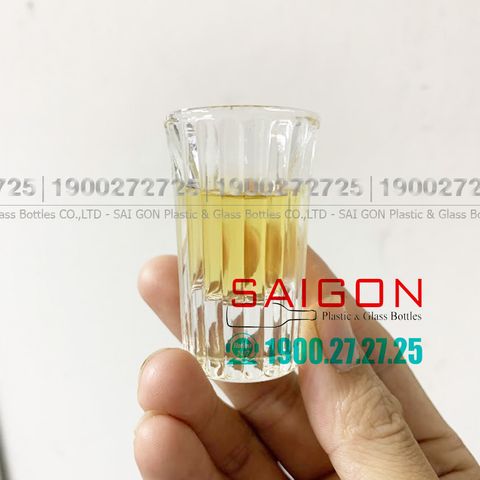 Ly Thủy Tinh Deli Green Apple Shot 20ml | Deli Y6005 , Thủy Tinh Cao Cấp