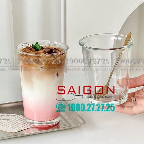 Ly Thủy Tinh Miệng Loe INS Flared Mouth Highball Glass 360ml | INS 9001 , Thủy Tinh Cao Cấp