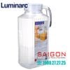 Bình Nước Thủy Tinh Luminarc Quadro Cao Cấp 1700ml | Luminarc G2668 , Thủy Tinh Cao Cấp