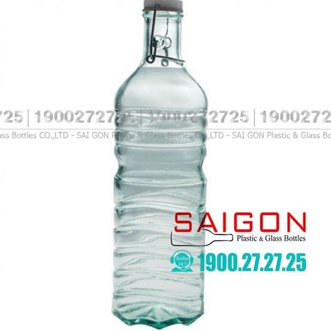 Chai Thủy Tinh Tái Chế Vidrios San Miguel BOTELLA 1500ml | VSM V5727, Nhập Khẩu Tây Ban Nha