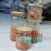 Hũ Thủy Tinh Delisoga Vintage Wooden Lid Jar Glass Nắp Gỗ | HMFG26 ,Tùy Chọn Dung Tích và Họa Tiết