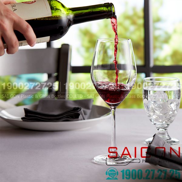 Ly Thủy Tinh Ocean Santé Red Wine 420ml | 1026R15 , Nhập Khẩu Thái Lan