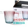 Ly Thủy Tinh Deli Soda Lime Blue Tea Cup Glass 260ml | Deli ZB047 , Thủy Tinh Cao Cấp