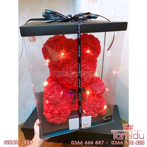 gấu hoa hồng đẹp nhất