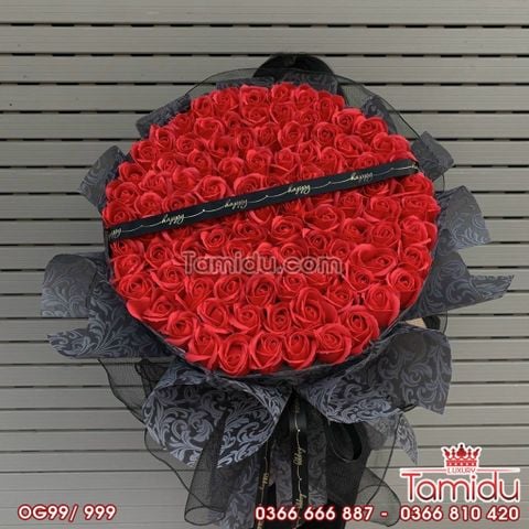 99 bông hồng sáp