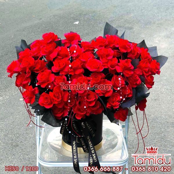 Chậu hoa Hồng Sáp Ecuador Cao Cấp