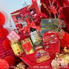 Thuyền Quà Tết Cao Cấp - Sắc Đỏ May Mắn, Trao Lời An Khang