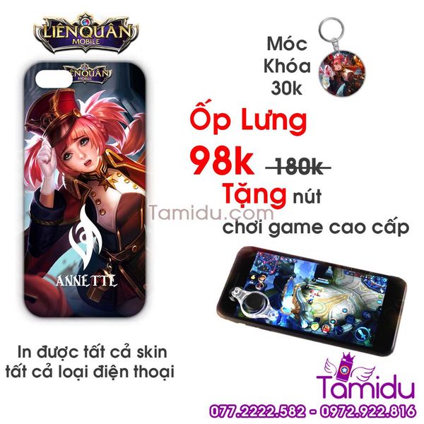 Ốp Lưng Liên Quân Annette hay Ốp Lưng Annette