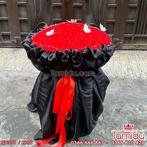 Bó 300 Bông Hồng Sáp Cao Cấp