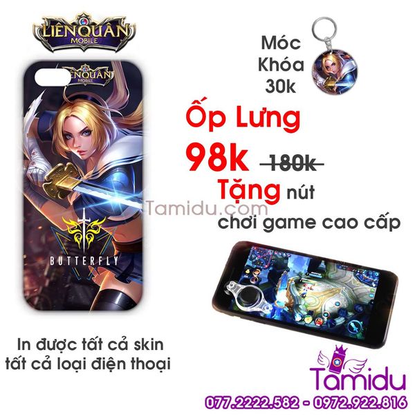 Ốp Lưng Liên Quân BUTTERFLY - Ốp Lưng BUTTERFLY