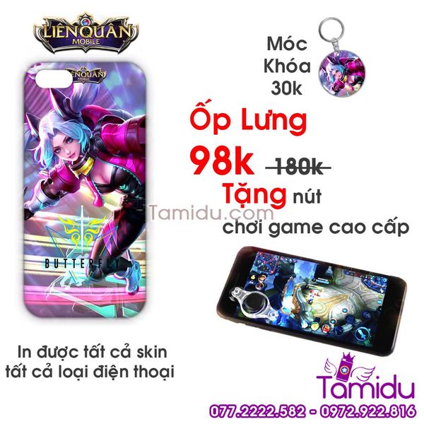 Ốp Lưng Liên Quân BUTTERFLY - Ốp Lưng BUTTERFLY