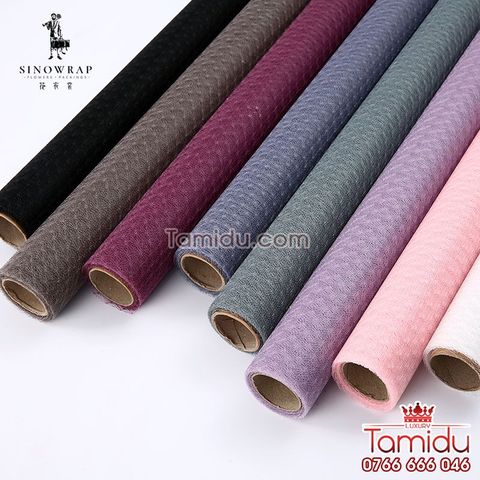 Cuộn Lưới Chấm Bi Gói Hoa