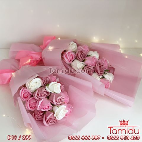 Bó Hoa Hồng Sáp 18 bông