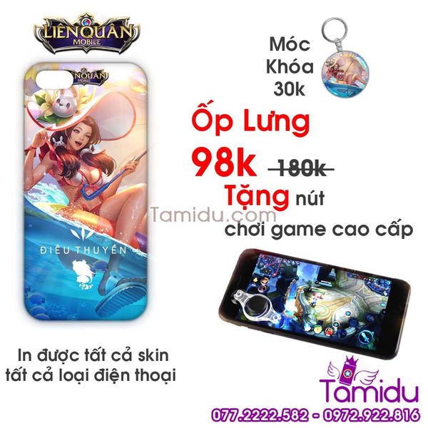 Ốp Lưng Liên Quân ĐIÊU THUYỀN - Ốp Lưng ĐIÊU THUYỀN