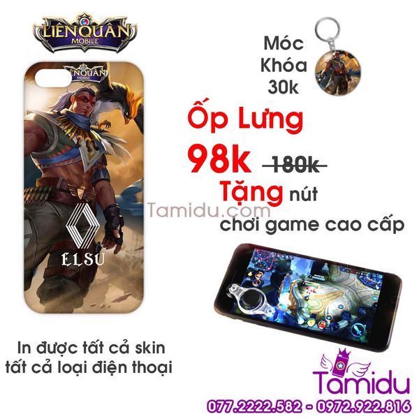 Ốp Lưng Liên Quân Elsu hay Ốp Lưng Elsu