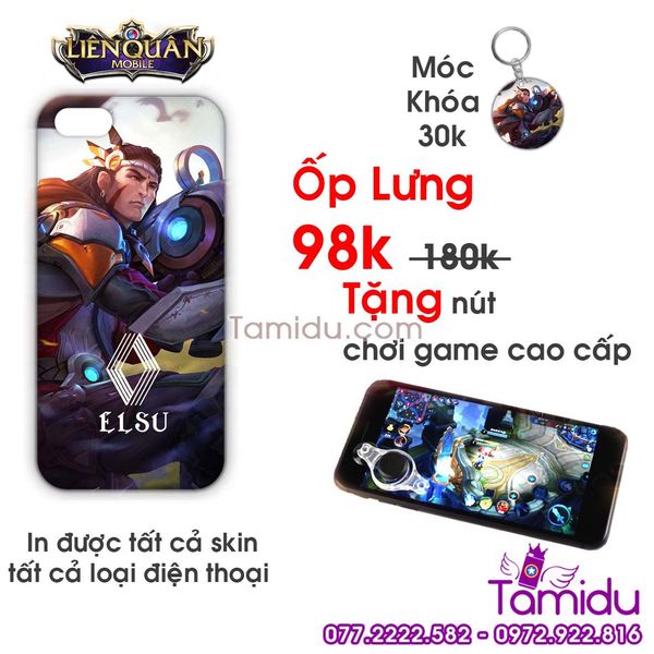 Ốp Lưng Liên Quân Elsu hay Ốp Lưng Elsu