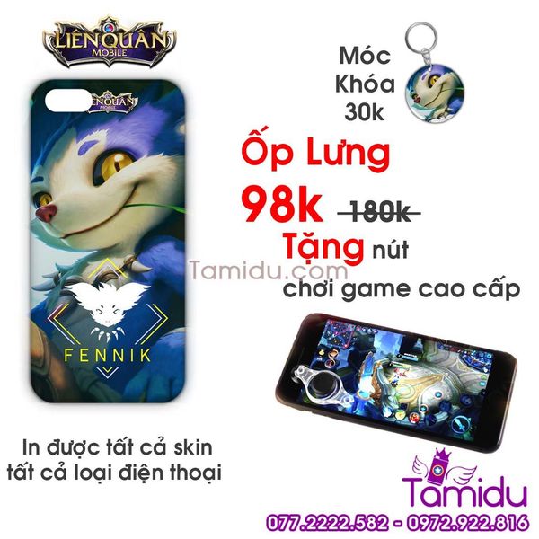 ỐP Lưng Liên Quân FENNIK - Ốp Lưng FENNIK