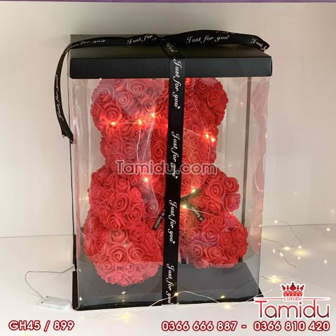 gấu hoa hồng đẹp nhất