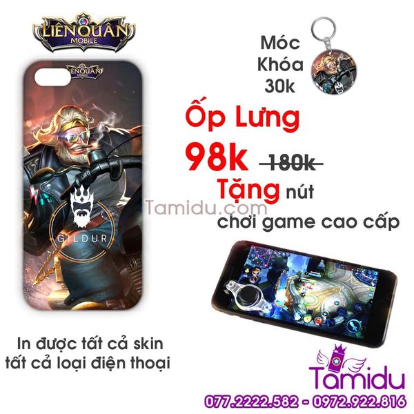 Ốp Lưng Liên Quân GILDUR - Ốp Lưng GILDUR